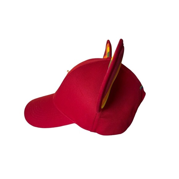 Disney Parks Pride Rainbow Mickey Ears Hat Cap Red NWT NEW - Picture 4 of 8
